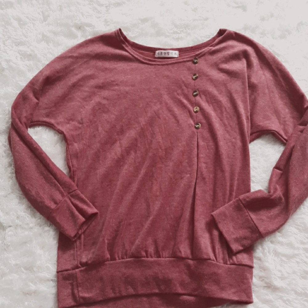 🆕 slouchy, assymetric sweatshirt/shirt